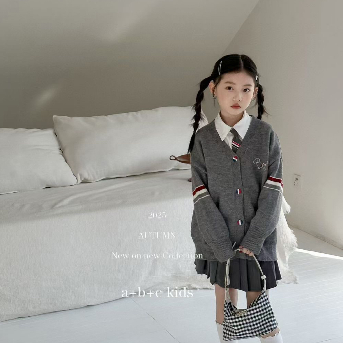 春秋女秋季单排扣卡通动漫套装毛衣针织秋冬韩版