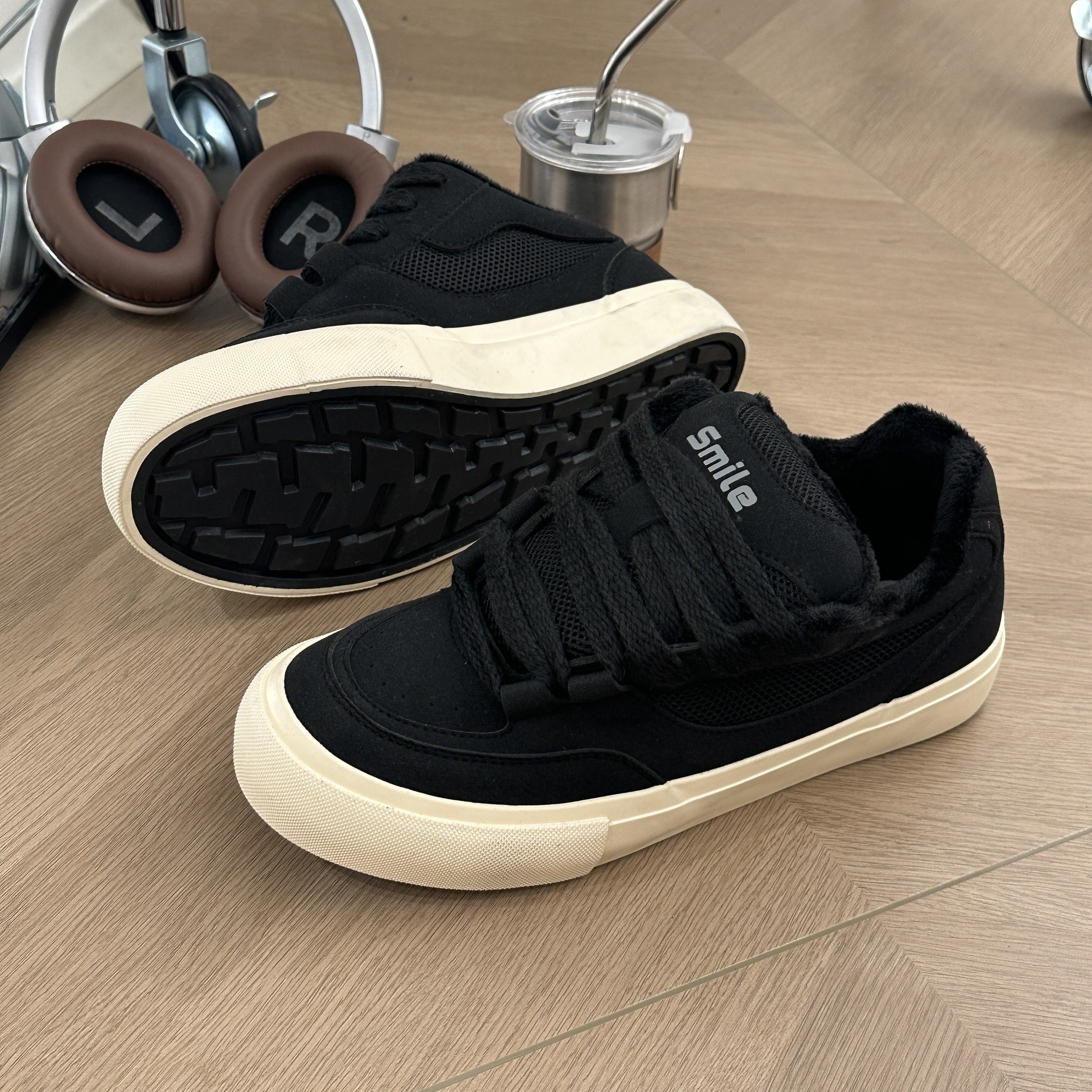 原创设计冬季加绒保暖男鞋2025新款防寒面包棉鞋豹纹二棉男款鞋子