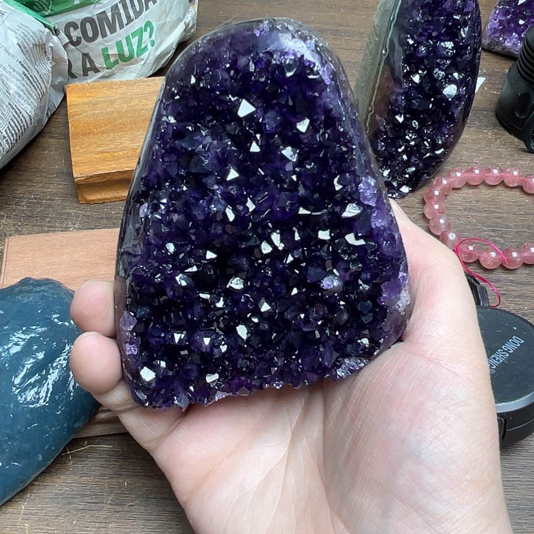 紫晶大型摆件（非配饰）未镶嵌