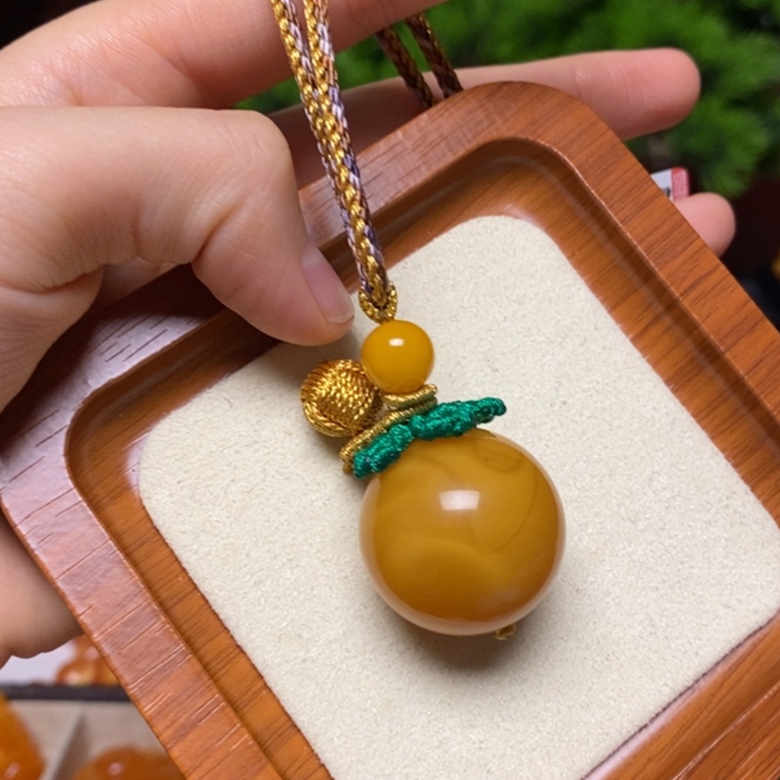 【闪购商品】蜜蜡颈饰未镶嵌项链