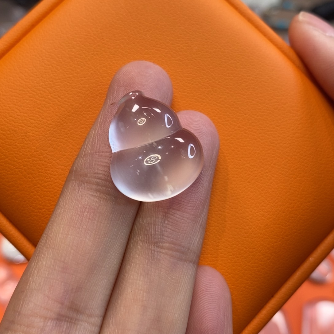 石英质玉黑钢葫芦未镶嵌