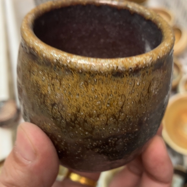 柴烧杯子宝瓶大放漏