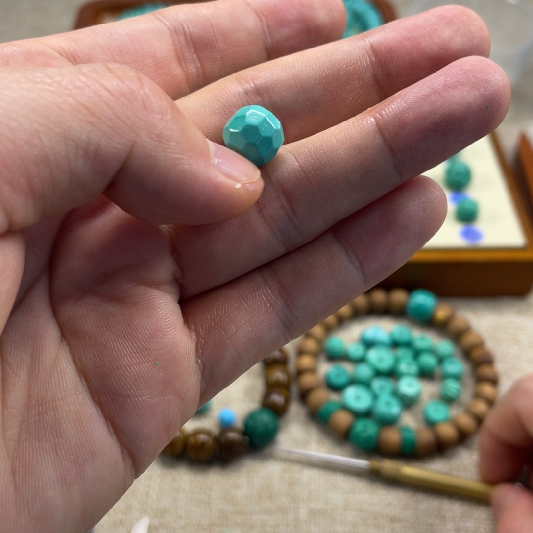 原生态湖北矿小配饰，直径10