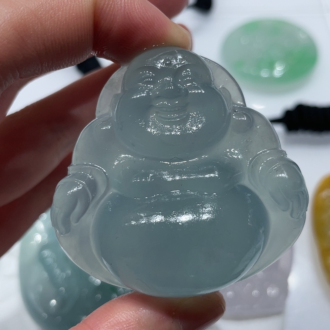 定制翡翠未镶嵌挂件