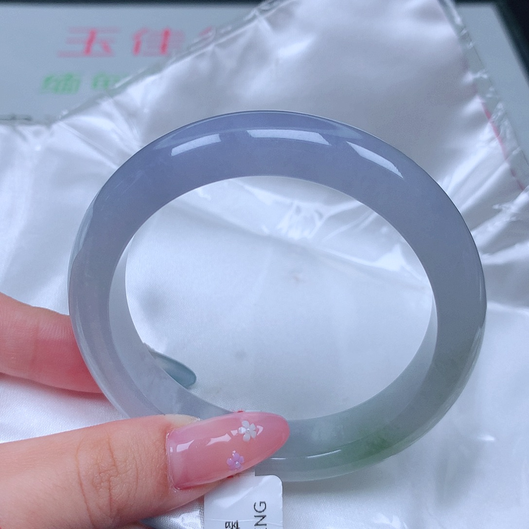 翡翠手镯未镶嵌56 56 捡漏