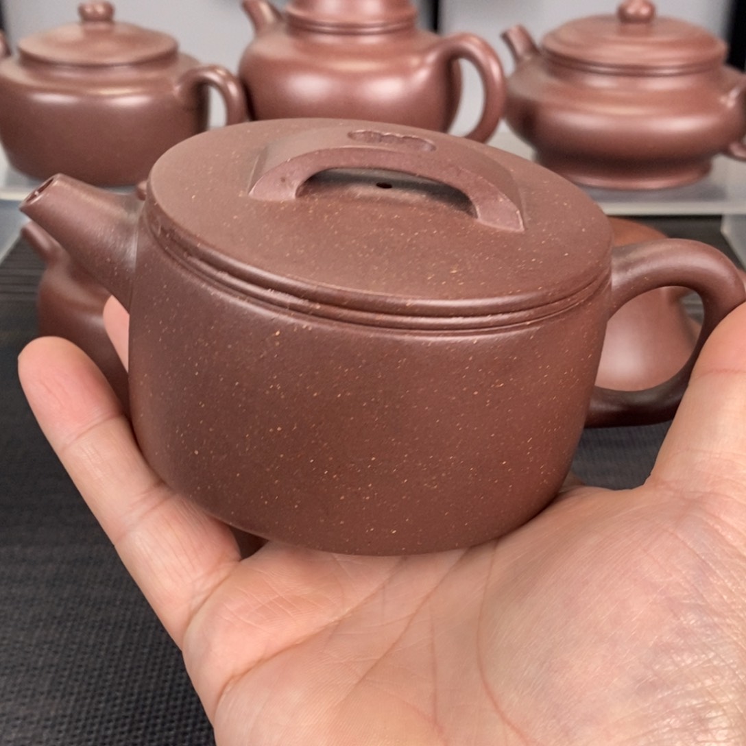 茶壶紫砂底槽清汉瓦容量240毫升