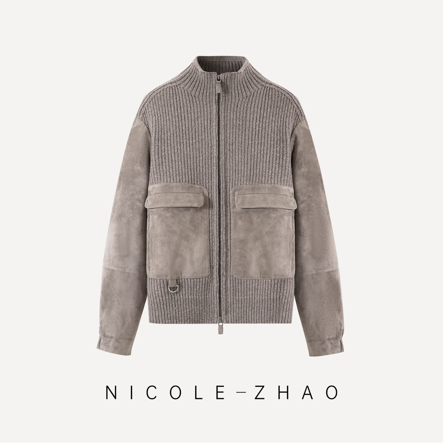 预售）【贵姐NICOLE】设计师限量版气质羊毛针织开衫外套5NWK052