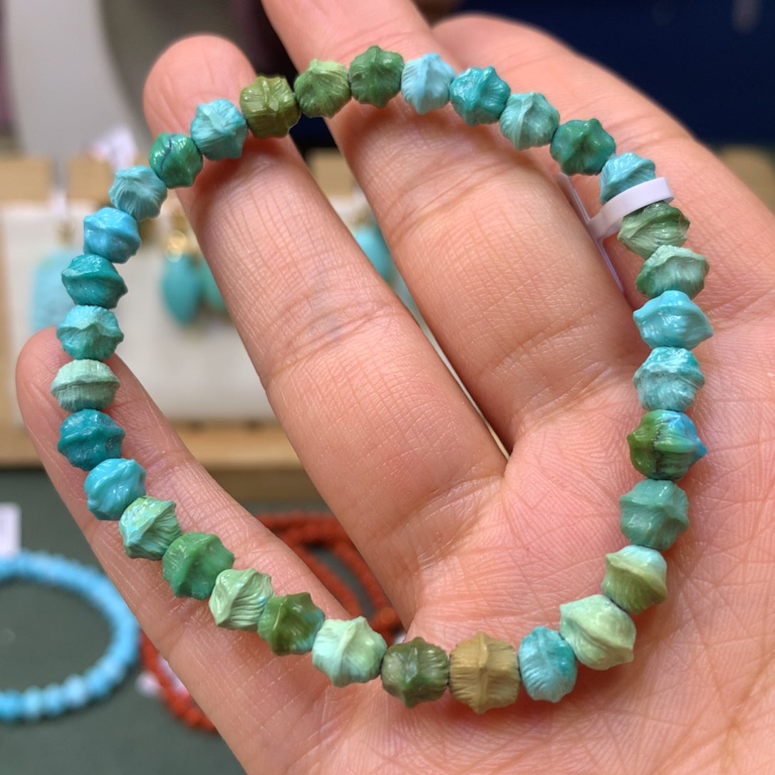 绿松石手链未镶嵌
