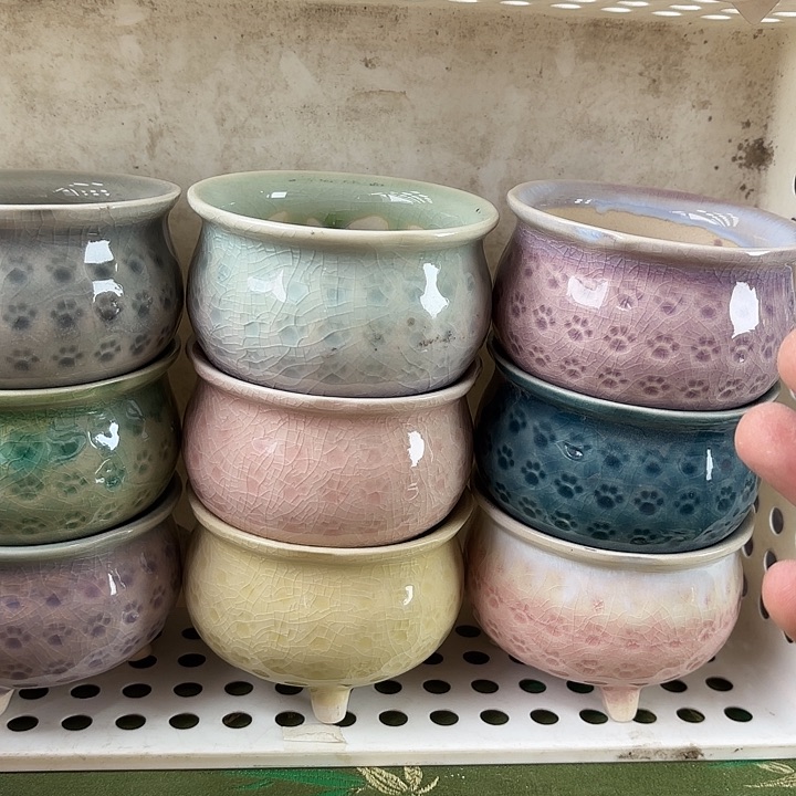 红陶量货/口高深浅搭配发6个，深色多些