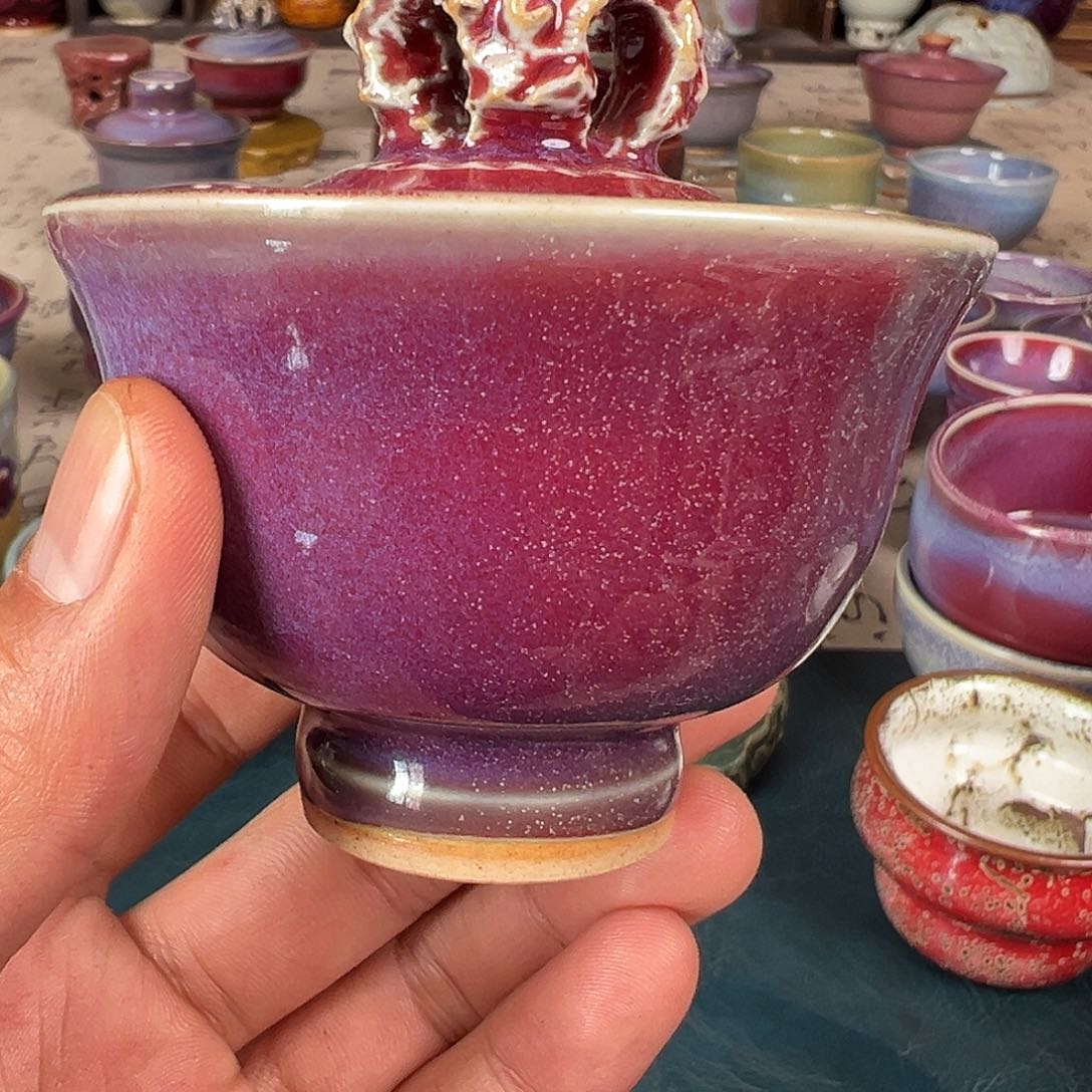 瓷趣万千工作室钧窑瓷E**i