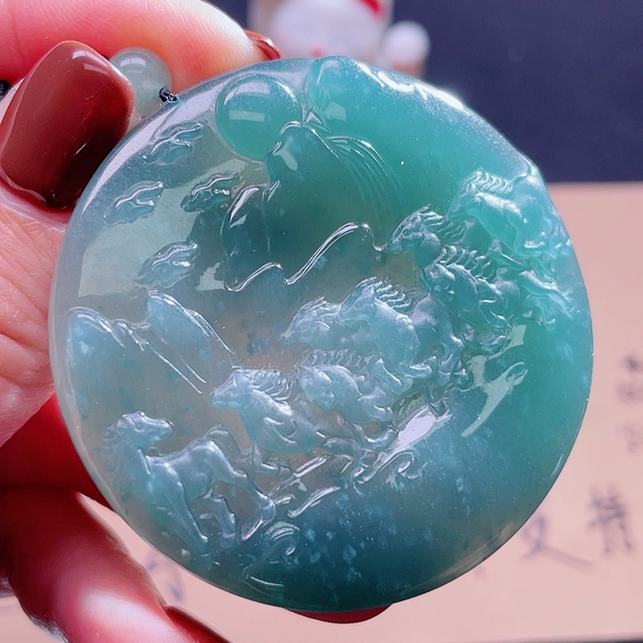 翡翠吊坠(不含链)未镶嵌