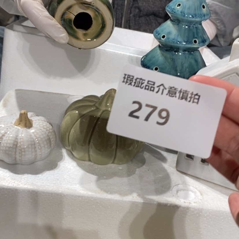 【闪购商品】摆件小**崽陶瓷摆件瑕疵特卖