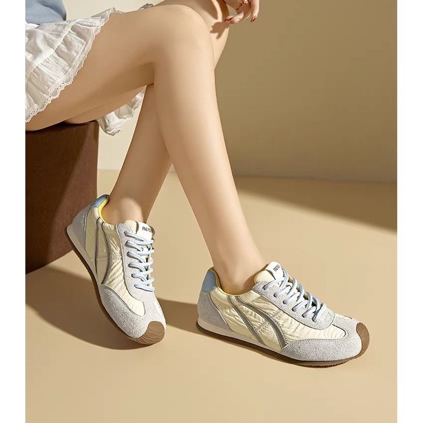 C6588  兰色 夏季百搭2025新款厚底时尚休闲运动德迅鞋