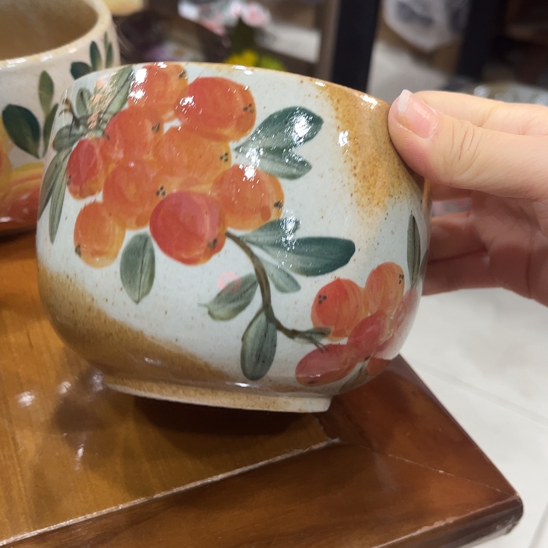 陶泥景德镇手工手绘高温釉下彩