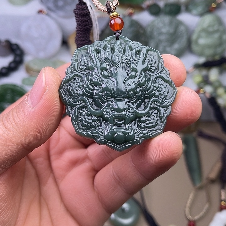 和田玉吊坠(不含链)未镶嵌