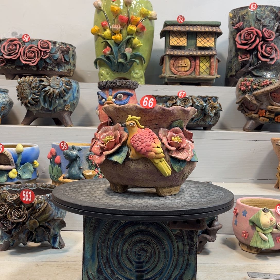 陶瓷66 号陶然花盆新年福利