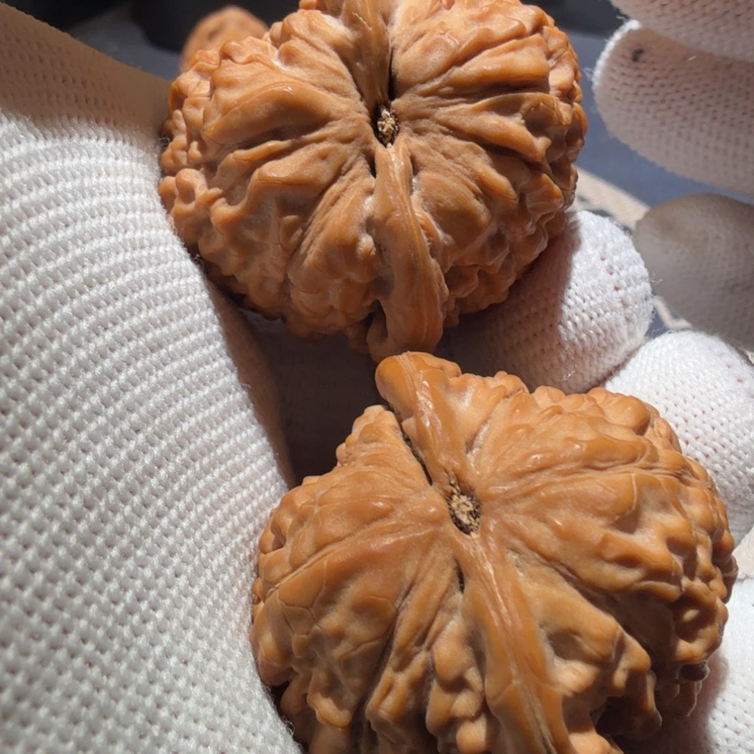 文玩核桃吊坠莲花