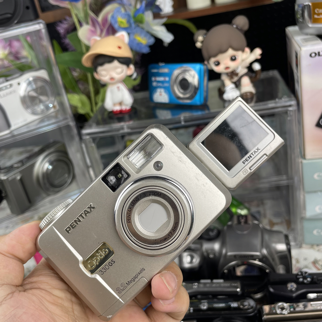 95新 Pentax/宾得 gs330配件齐全自备5号电池