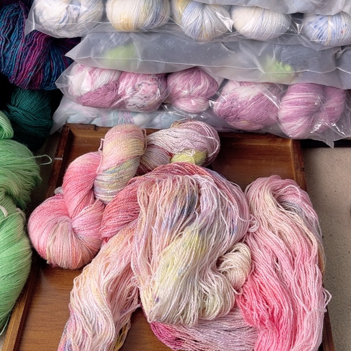 羊毛手染5把82号