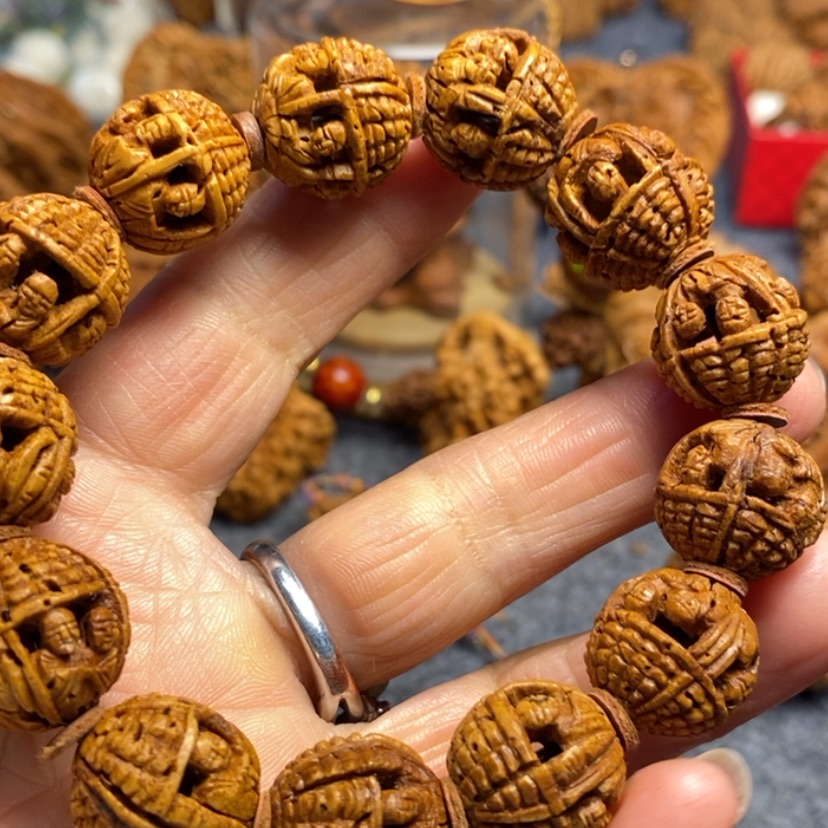 【闪购商品】手串/手链橄榄核医**术桃核雕刻