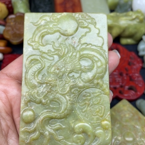 蛇纹石玉颈饰未镶嵌43