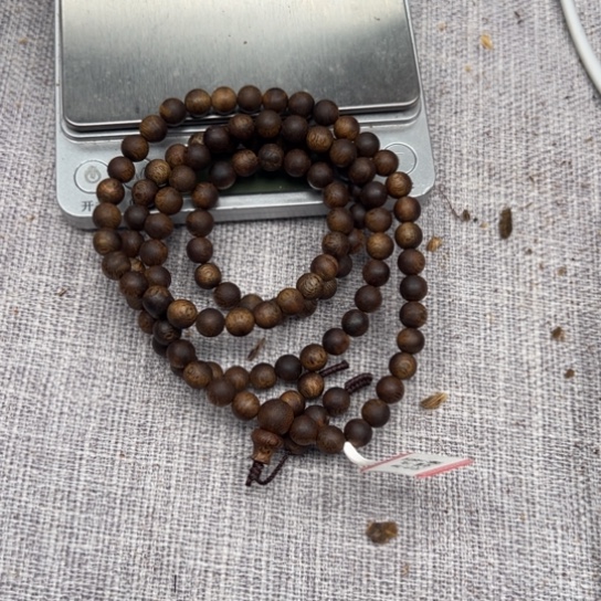 沉香手串锋卡7的多圈手链