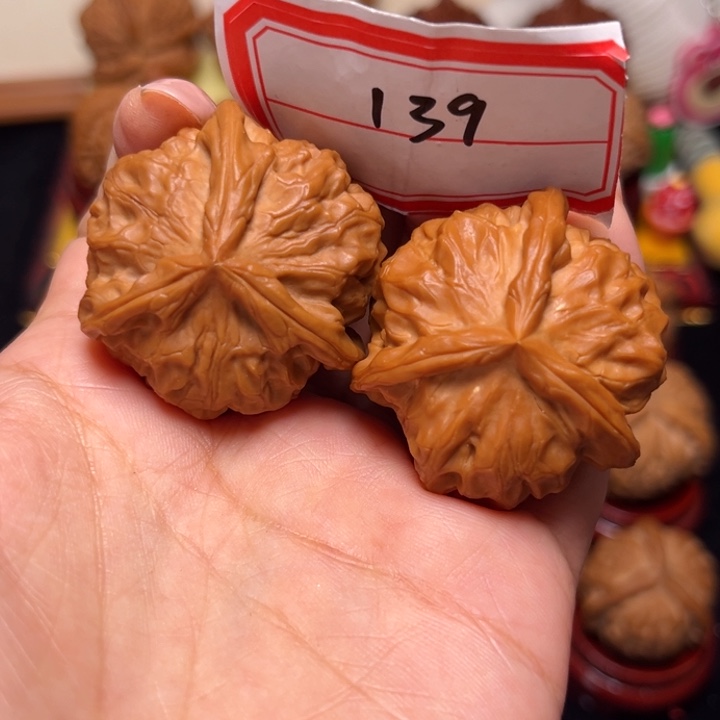 吊坠文玩核桃38石门元宝奔139