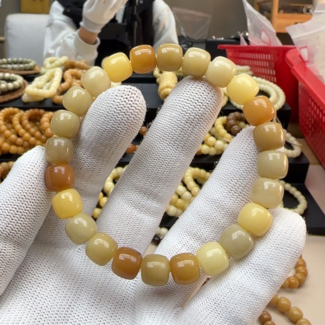 【闪购商品】菩提根/象牙果手串9.10。5年 鬼工