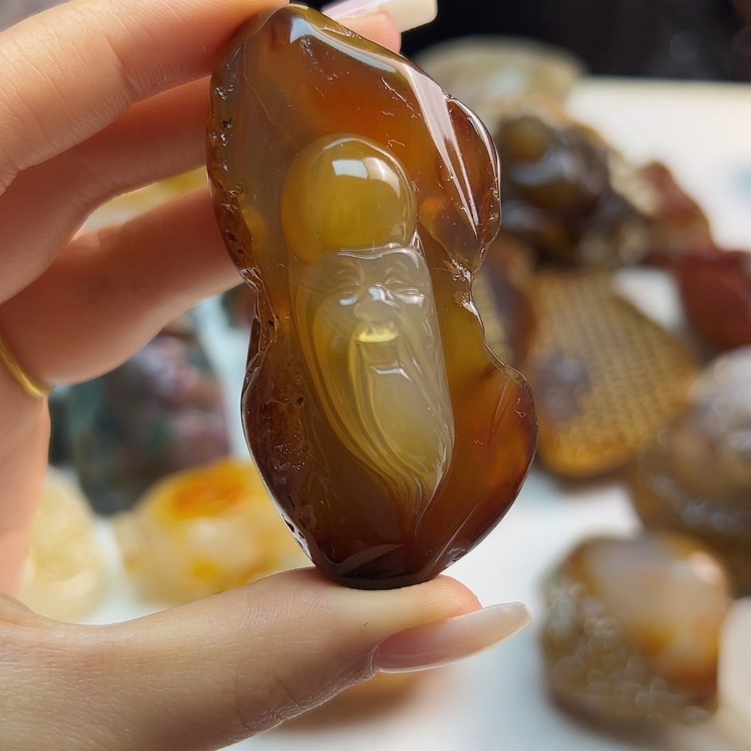 玛瑙/玉髓未镶嵌颈饰