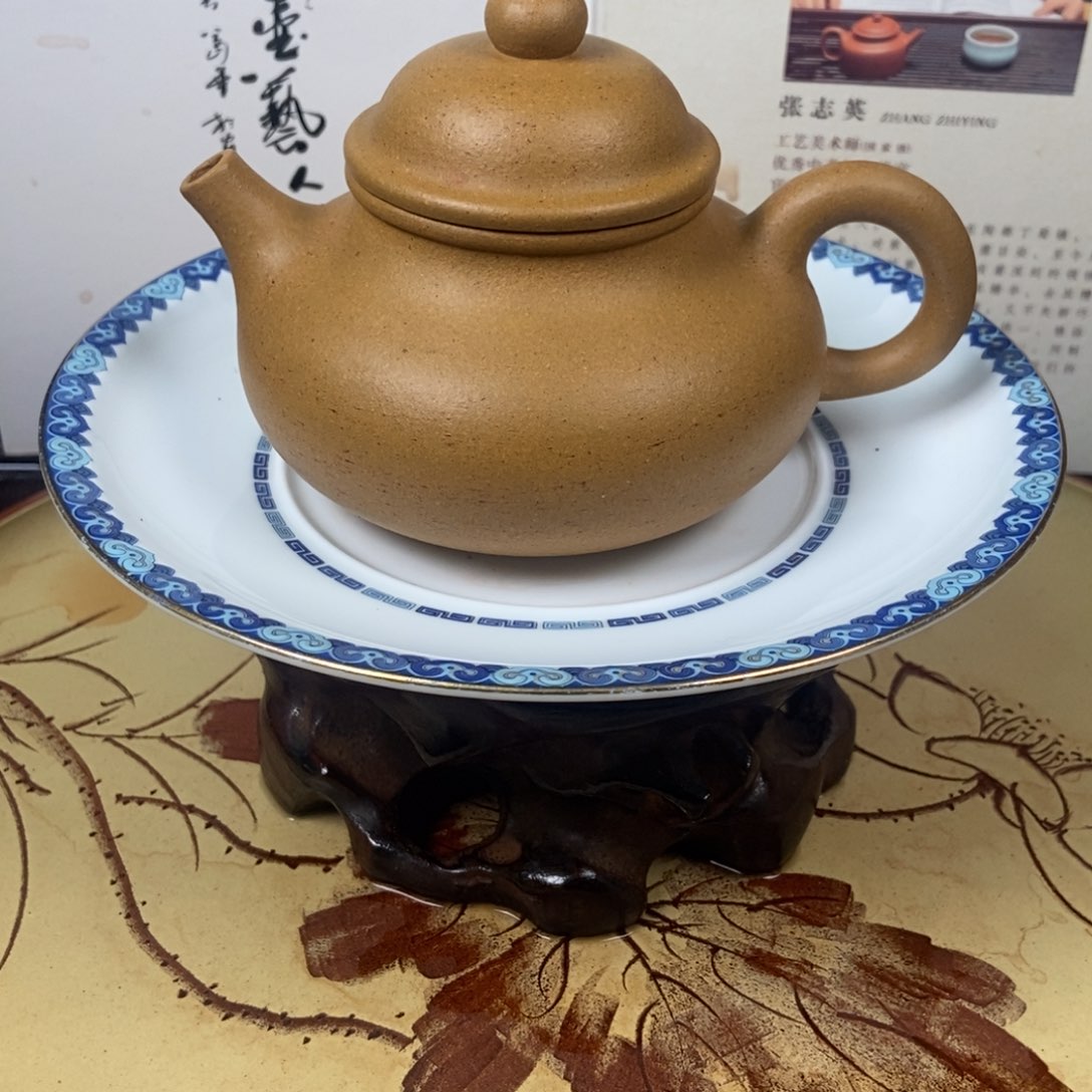 紫砂茶壶正宗黄金段200容量宜兴紫砂壶