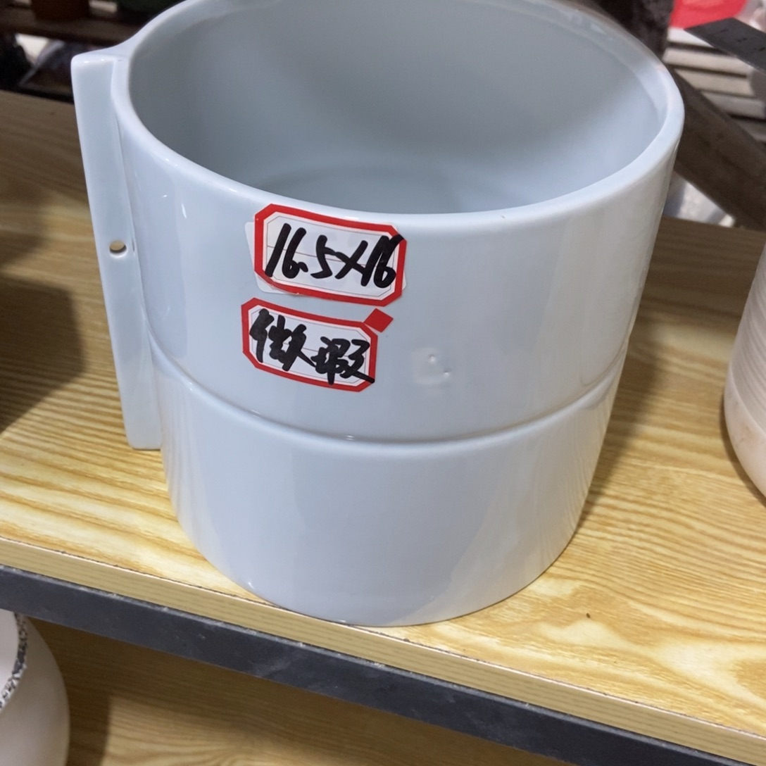 红陶高温陶瓷花盆