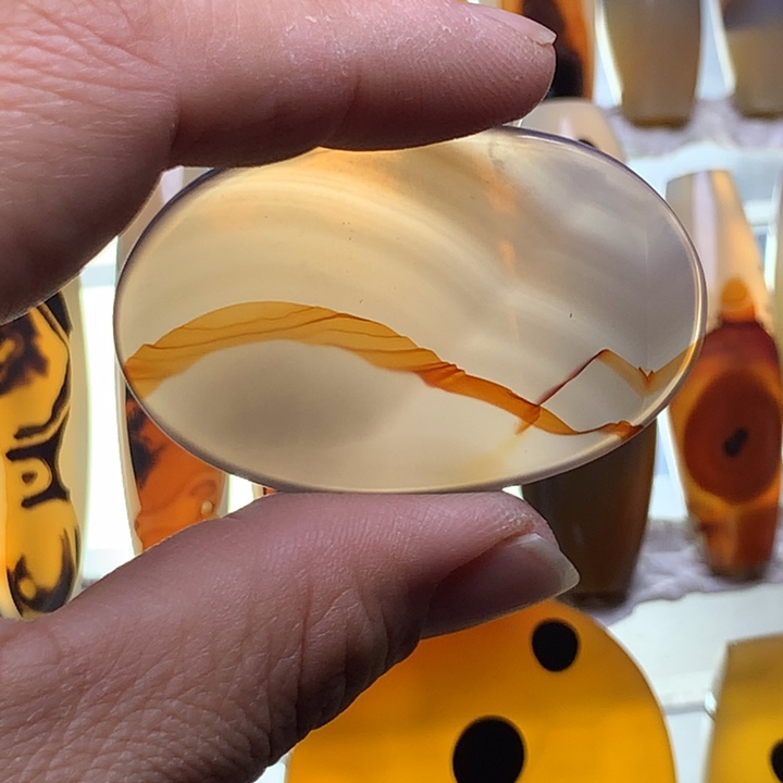 玛瑙/玉髓颈饰未镶嵌167