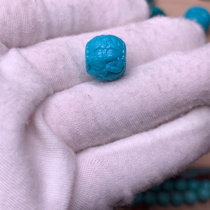 绿松石扎基12.5未镶嵌