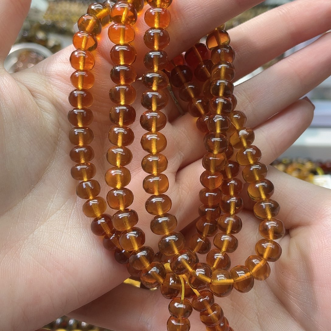 琥珀未镶嵌裸石抚顺琥珀7金珀