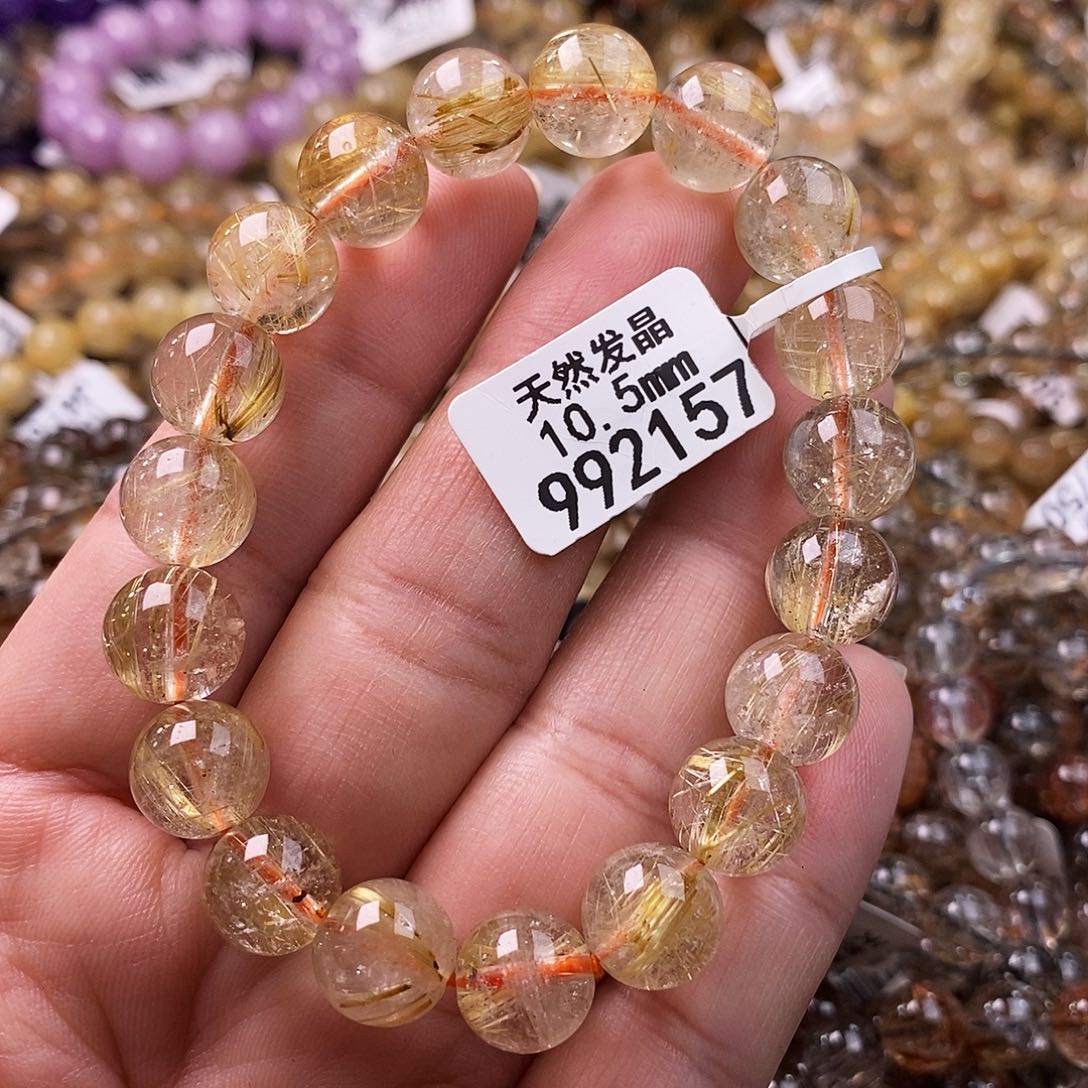 水晶手链未镶嵌水晶