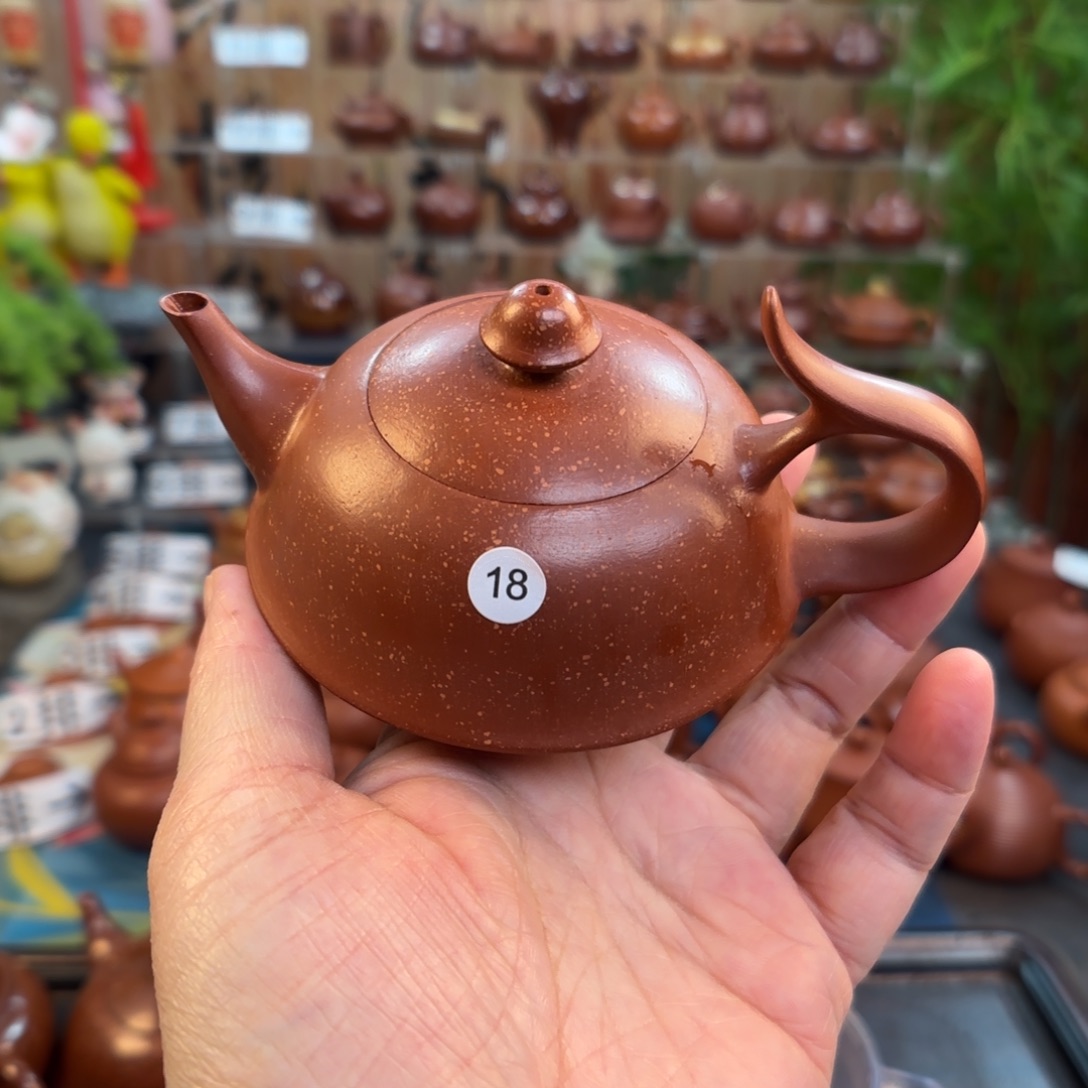 朱泥茶壶微瑕110CC
