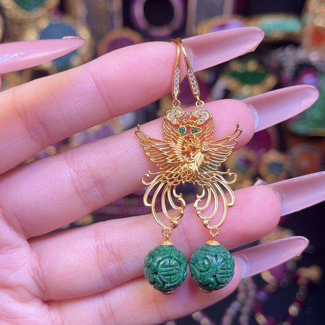 翡翠未镶嵌耳饰特价福利