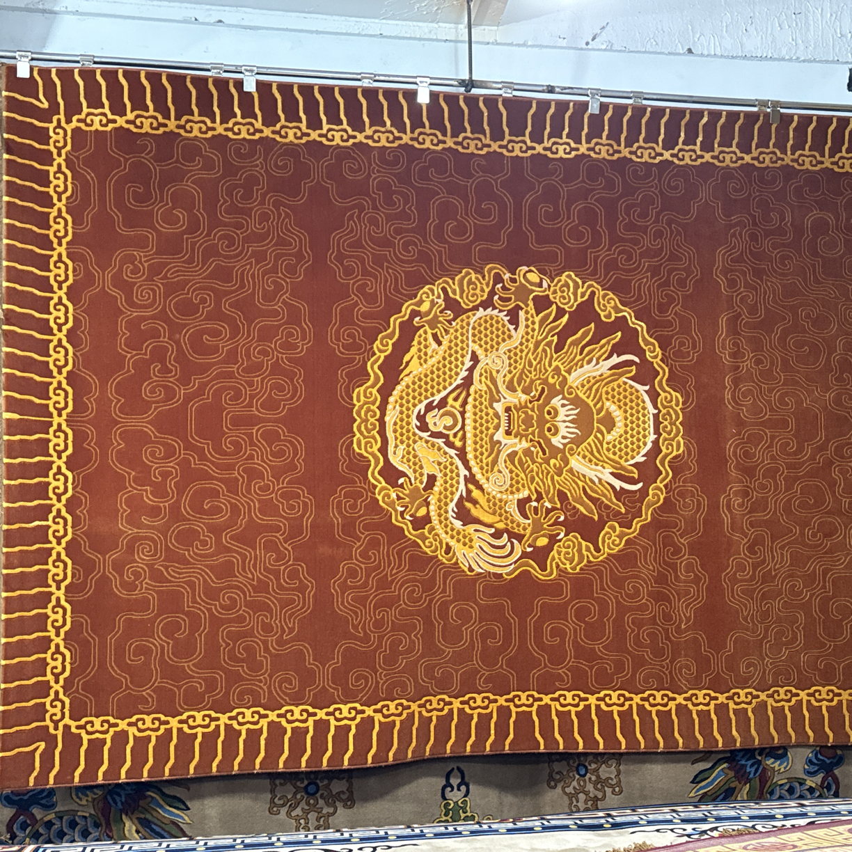 拉萨发货全国包邮高端纯羊毛材质客厅地毯柔软舒适