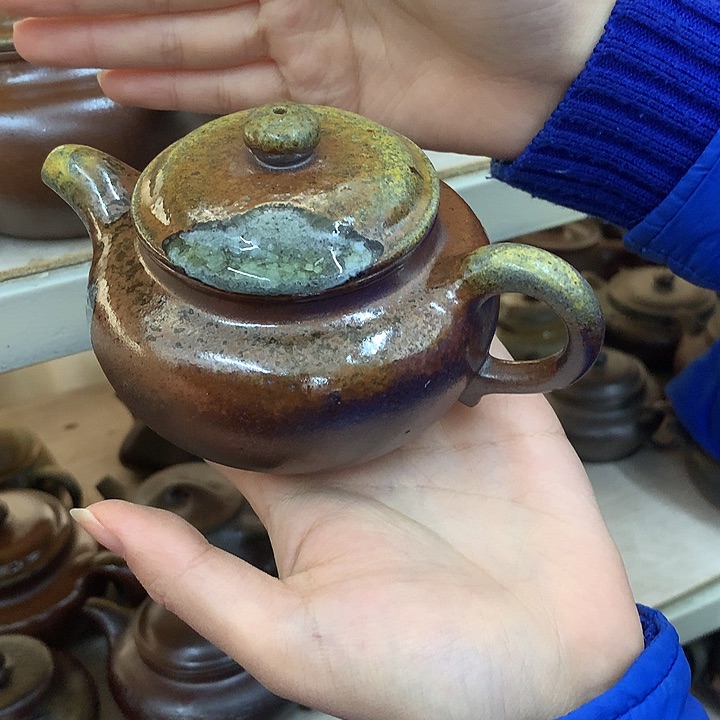 紫砂茶壶纯自然柴烧