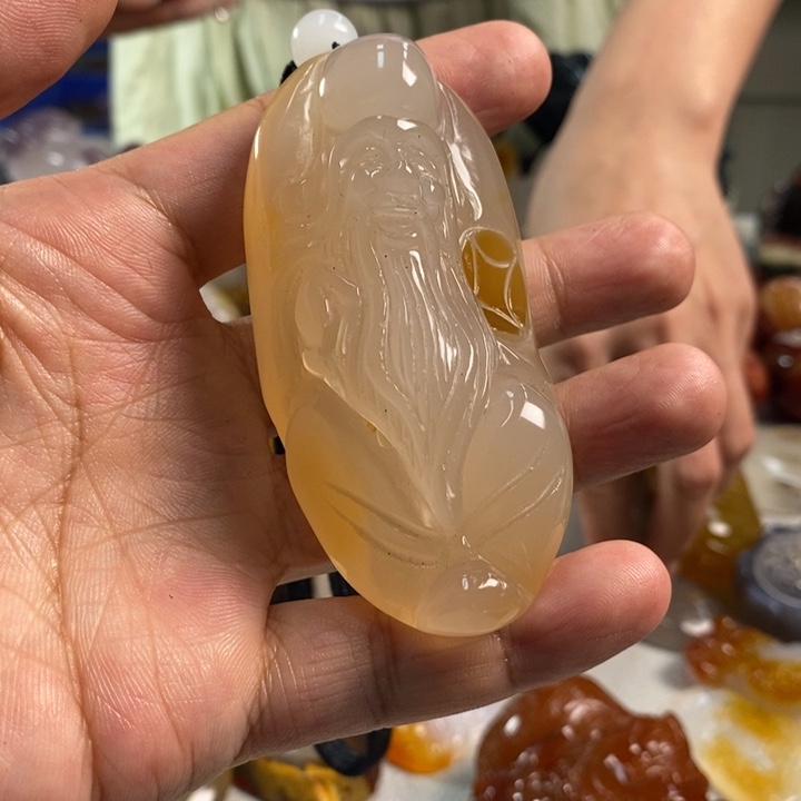 玛瑙/玉髓吊坠(不含链)未镶嵌