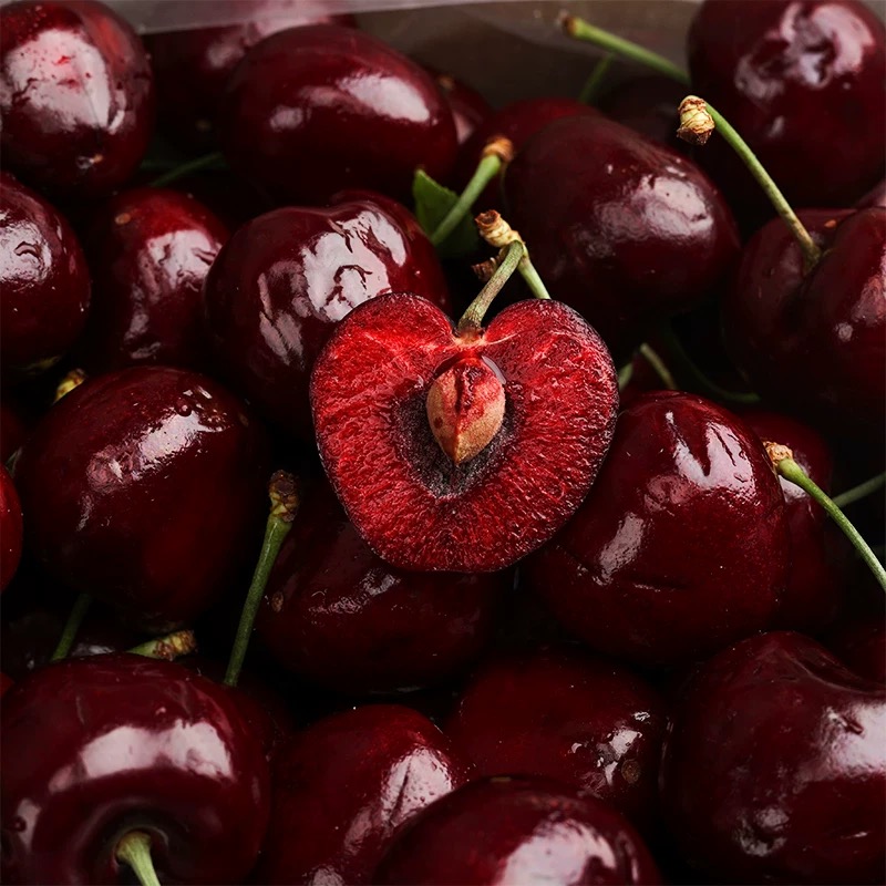 【空运车厘子】智利进口车厘子1KG-2.5KG J-4J内附果径卡