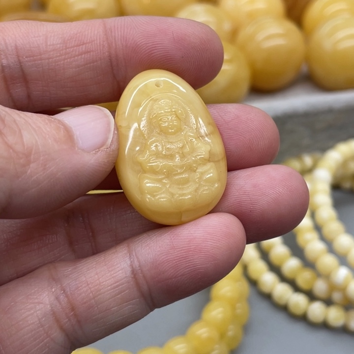 琥珀未镶嵌裸石蜜蜡