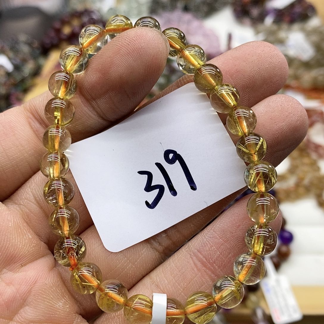 水晶手链未镶嵌天然