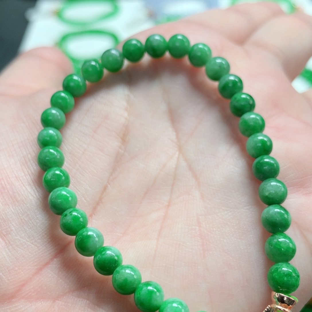 翡翠未镶嵌手链翡翠