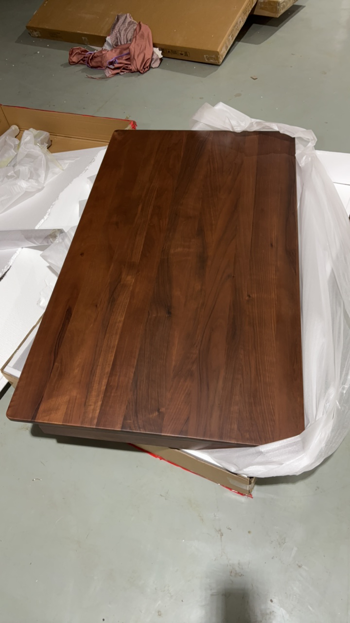 戈雅餐桌1.4黑胡桃木