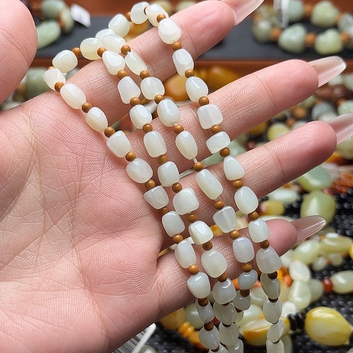 和田玉手链未镶嵌?****?