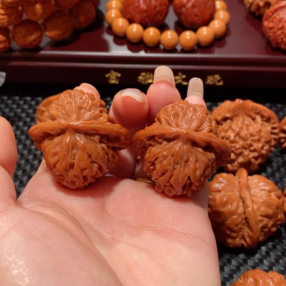 文玩核桃把件四座楼