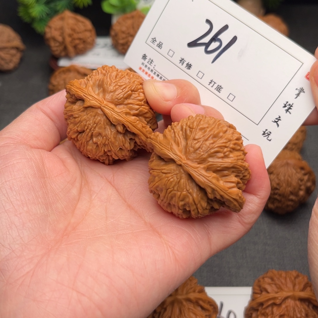 吊坠文玩核桃44白狮子261