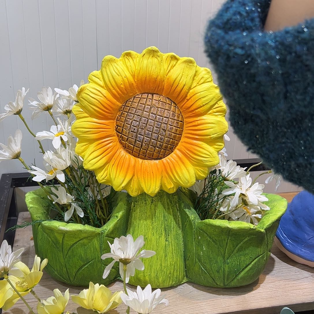 花园摆件红红火火