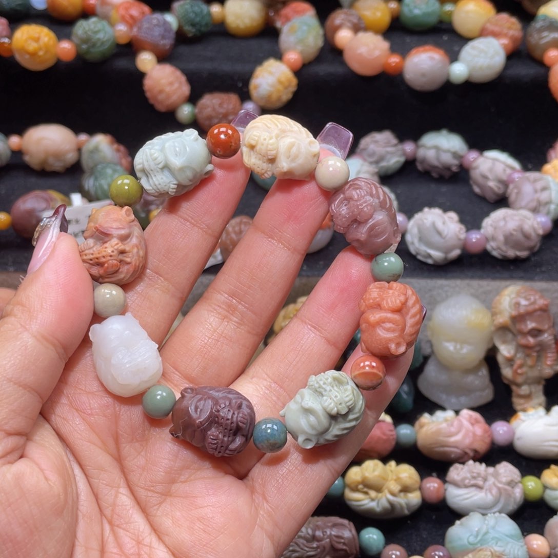 石英质玉手链未镶嵌